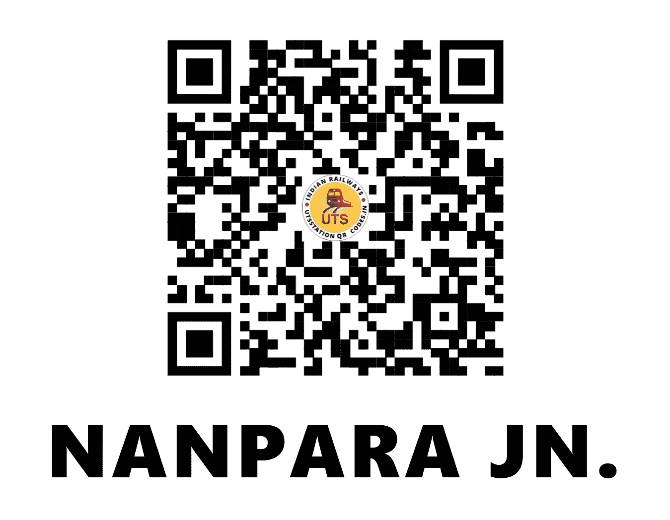 UTS QR Code for NANPARA JN. - NNP (NE - UTTAR PRADESH)